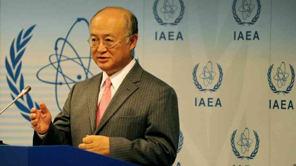 Yukiya Amano, Director General of the IAEA. Yukiya Amano, Director General of the IAEA.