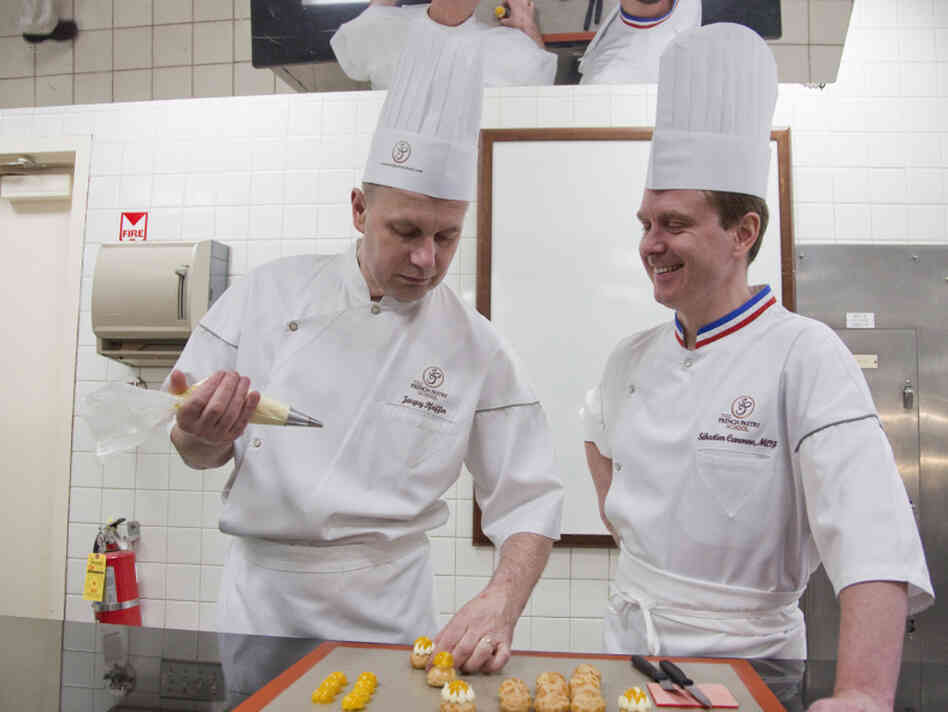 Chefs Jacquy Pfeiffer and Sebastien Canonne Chefs Jacquy Pfeiffer and Sebastien Canonne