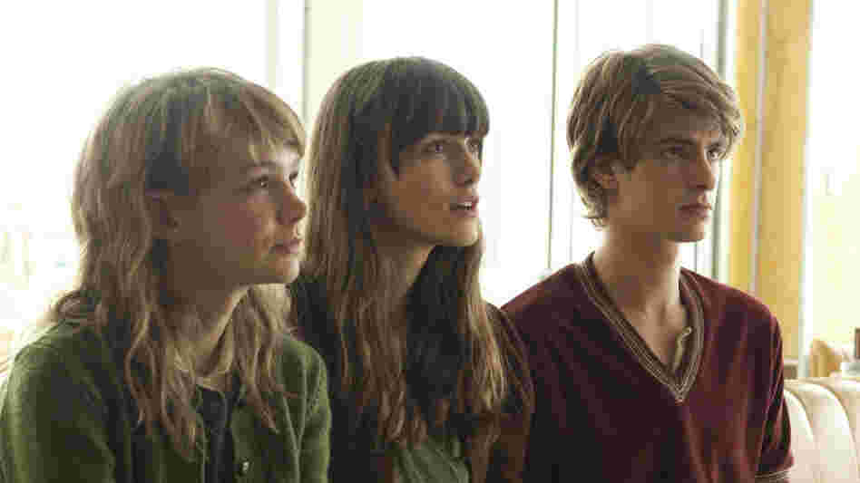 Carey Mulligan, Keira Knightley, and Andrew Garfield Carey Mulligan, Keira Knightley, and Andrew Garfield