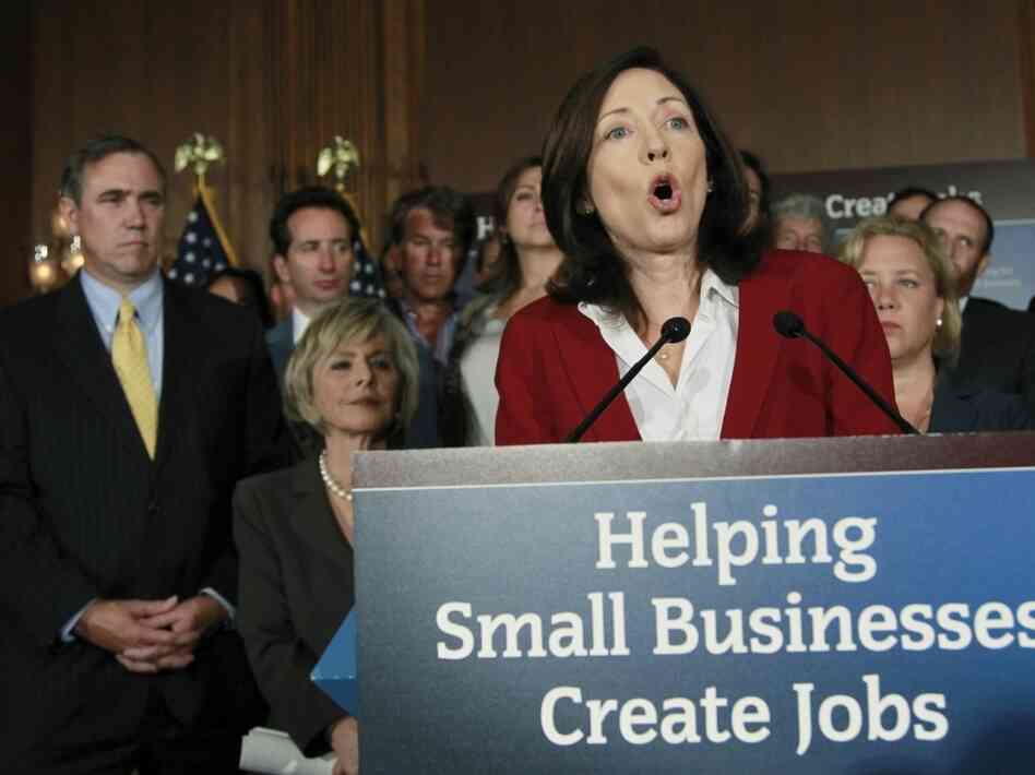 Senate Democrats rally for small biz bill Senate Democrats rally for small biz bill