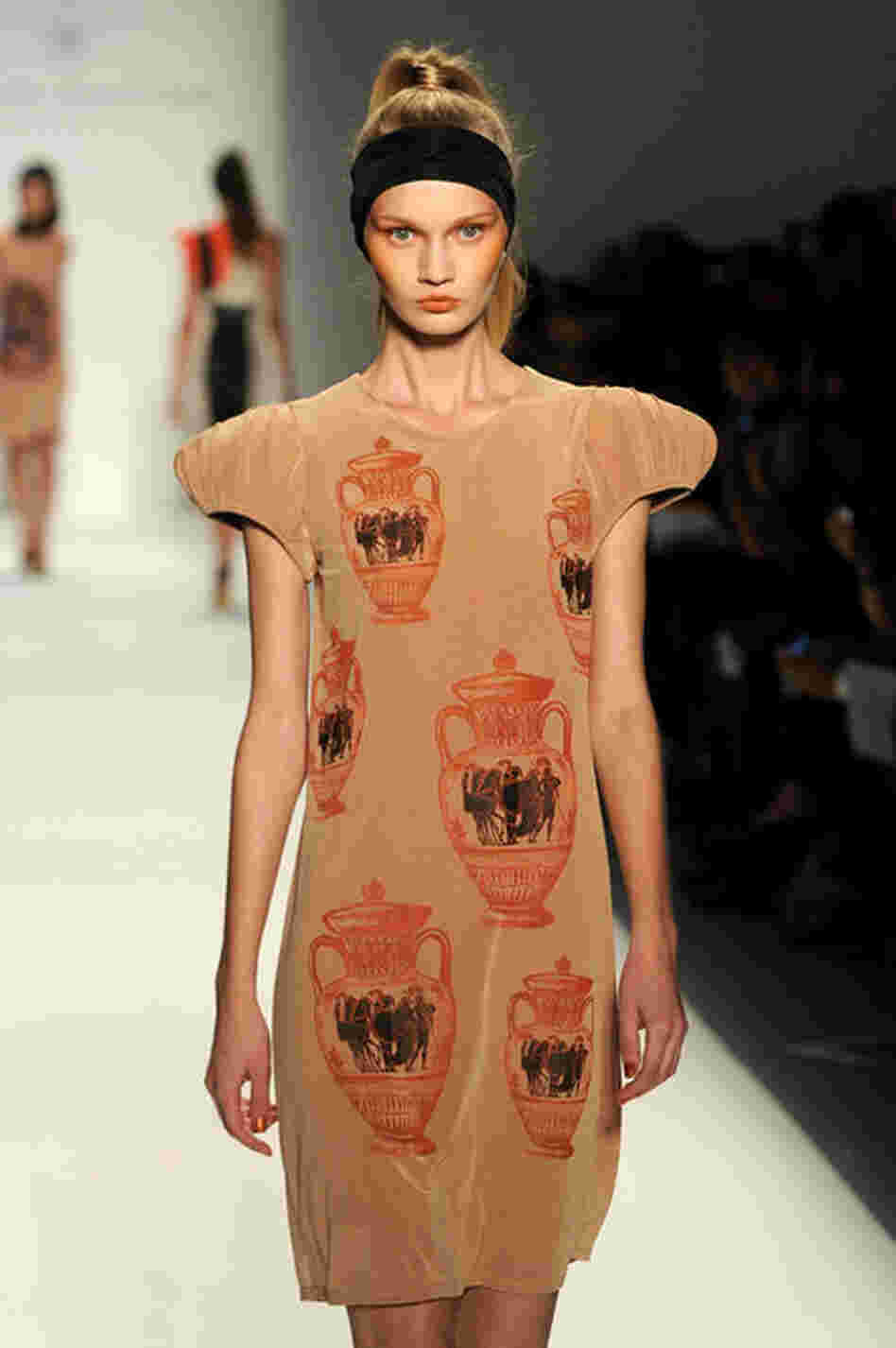 The Vassilios Kostetsos show was presented at The Studio at Lincoln Center in New York City. 