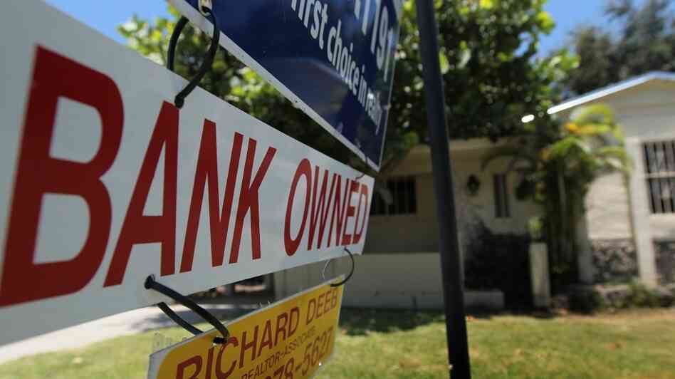 A telling sign outside a home in Miami this summer. A telling sign outside a home in Miami this summer.