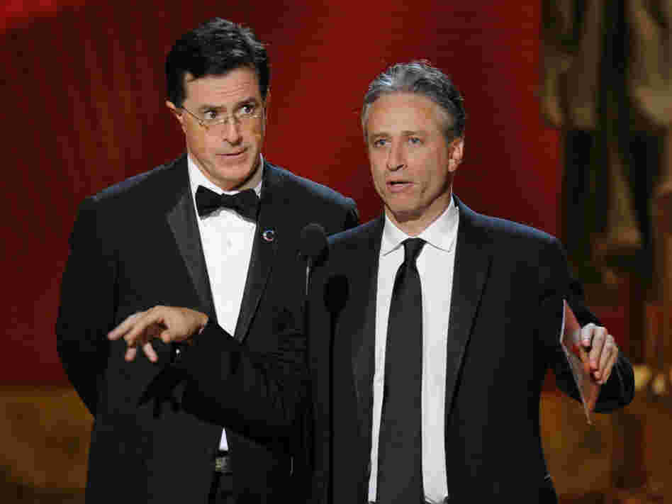 Stephen Colbert, Jon Stewart Stephen Colbert, Jon Stewart