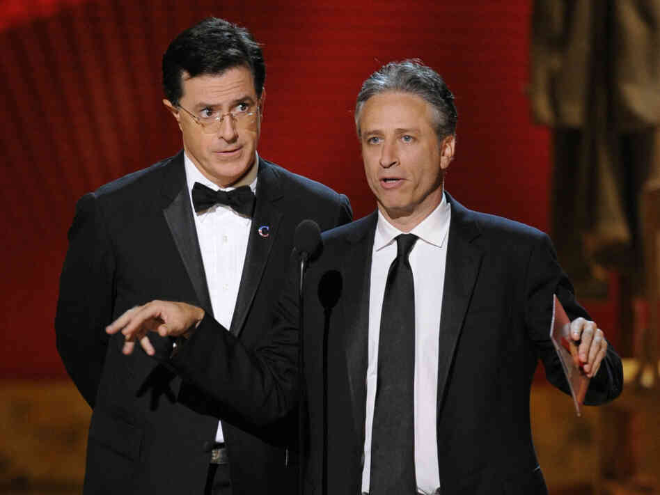 Stephen Colbert, Jon Stewart Stephen Colbert, Jon Stewart