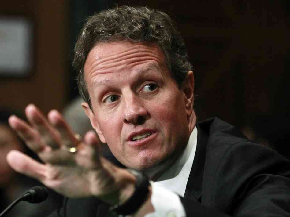 Treasury Secretary Timothy Geithner appears before the Senate Banking Committee. Treasury Secretary Timothy Geithner appears before the Senate Banking Committee.