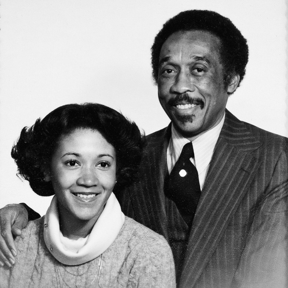 Michele Norris and her father, Belvin Norris Jr.