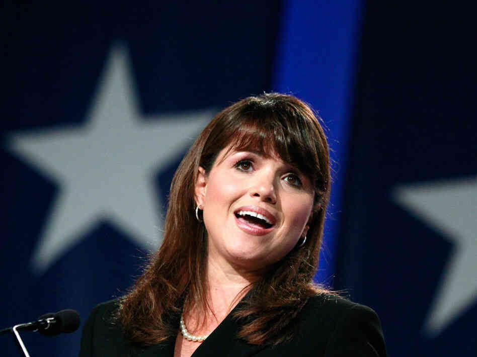 Delaware Senate Republican candidate Christine O'Donnell delivers remarks at Value Voters Summit. Delaware Senate Republican candidate Christine O'Donnell delivers remarks at Value Voters Summit.