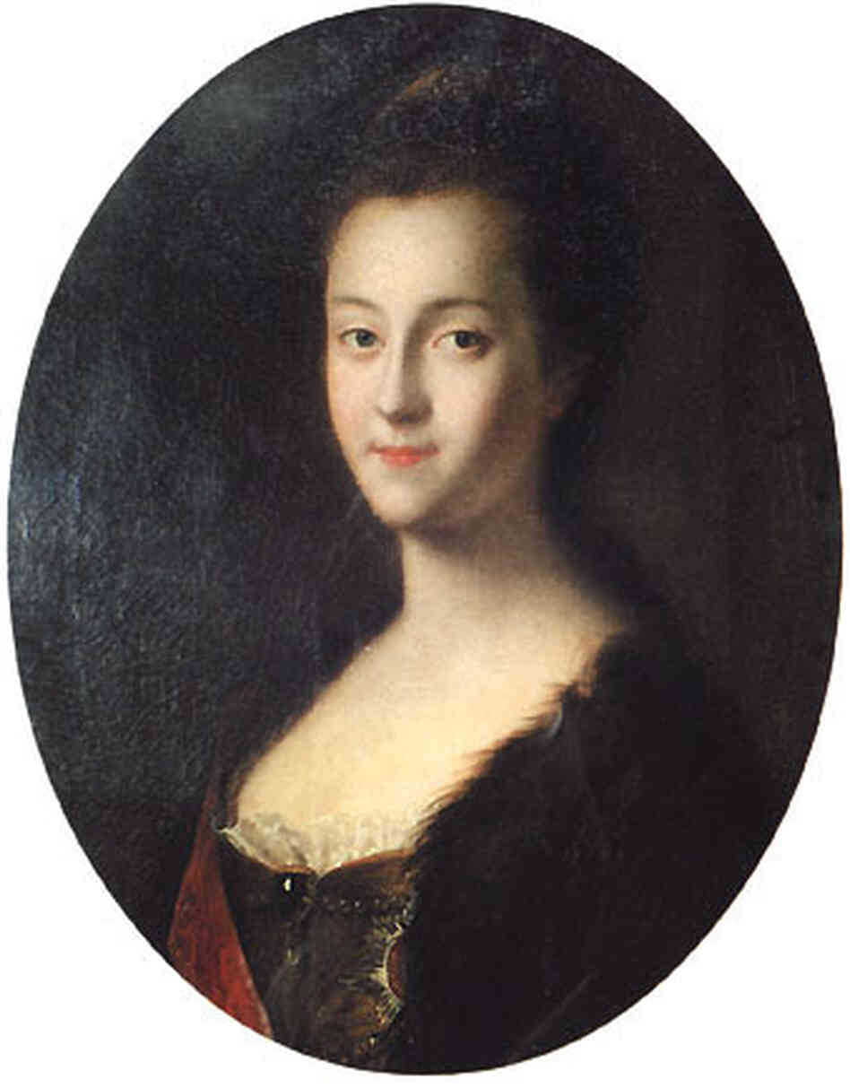 Louis Caravaque's portrait of Catherine the Great. Louis Caravaque's portrait of Catherine the Great.