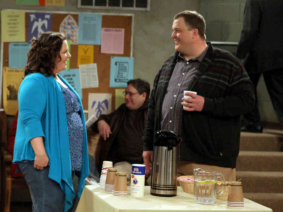 Melissa McCarthy and Billy Gardell of Mike & Molly Melissa McCarthy and Billy Gardell of Mike & Molly