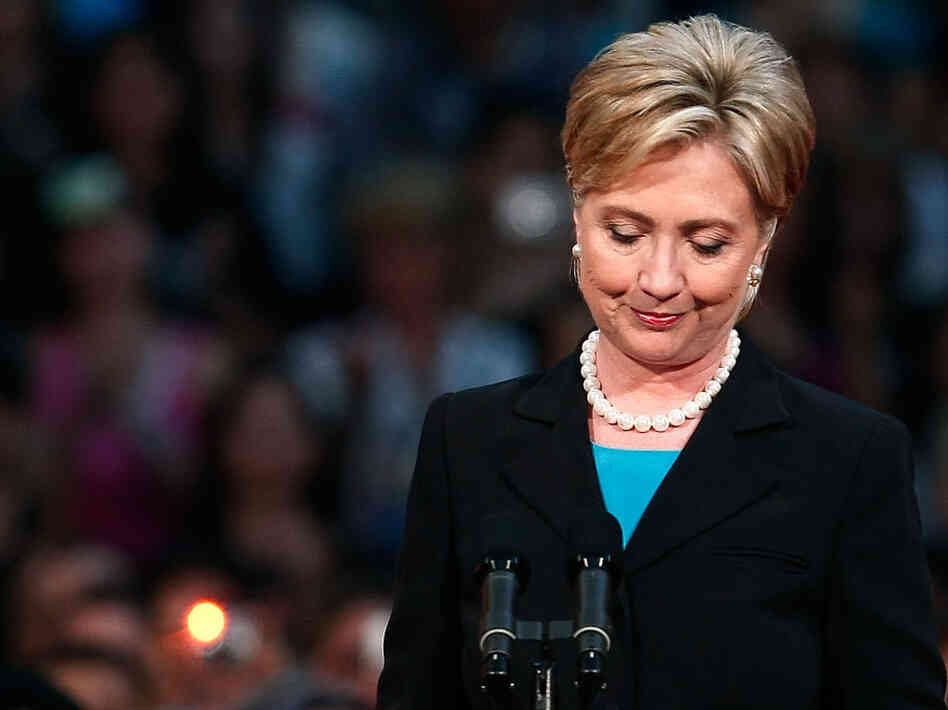 Hillary Clinton concedes the Democratic presidential nomination; June 7, 2008. Hillary Clinton concedes the Democratic presidential nomination; June 7, 2008.