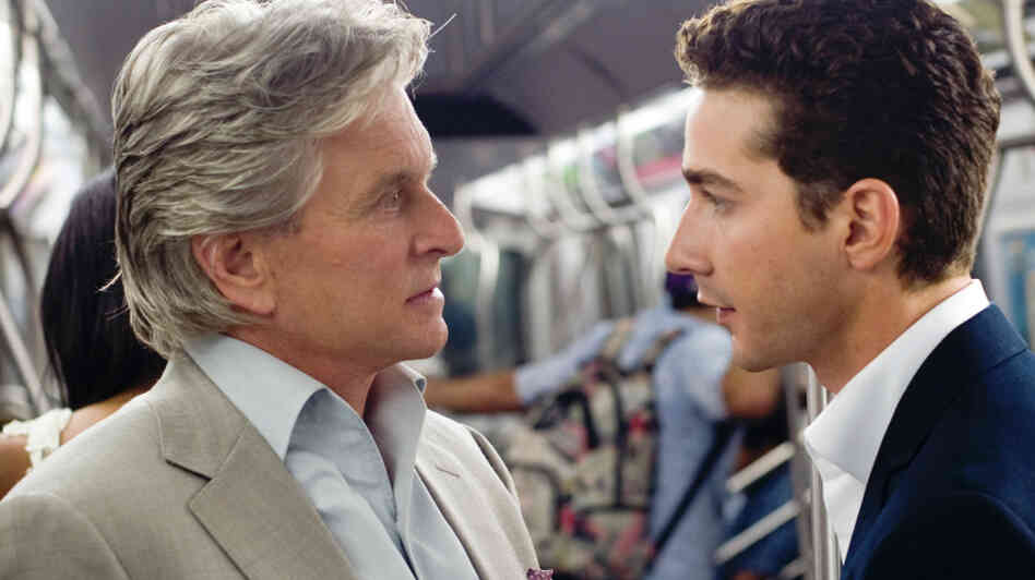 Michael Douglas and Shia LaBeouf Michael Douglas and Shia LaBeouf