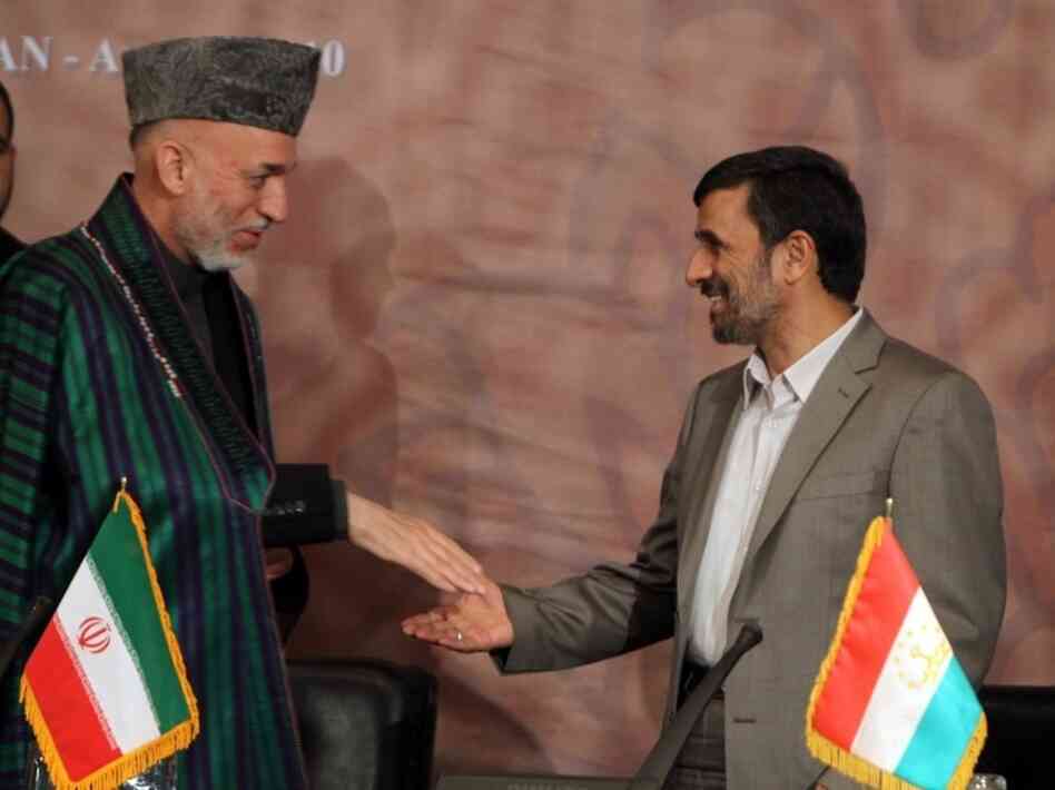 Karzai and Ahmadinejad Karzai and Ahmadinejad
