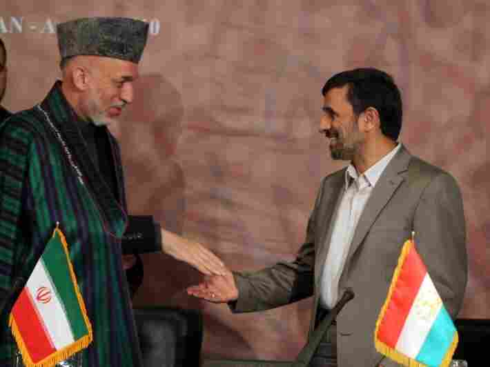 Karzai and Ahmadinejad Karzai and Ahmadinejad
