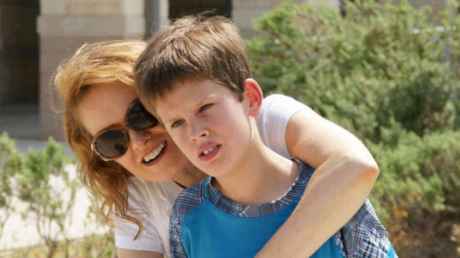 Margret Dagmar Ericsdottir and her son, Keli Margret Dagmar Ericsdottir and her son, Keli