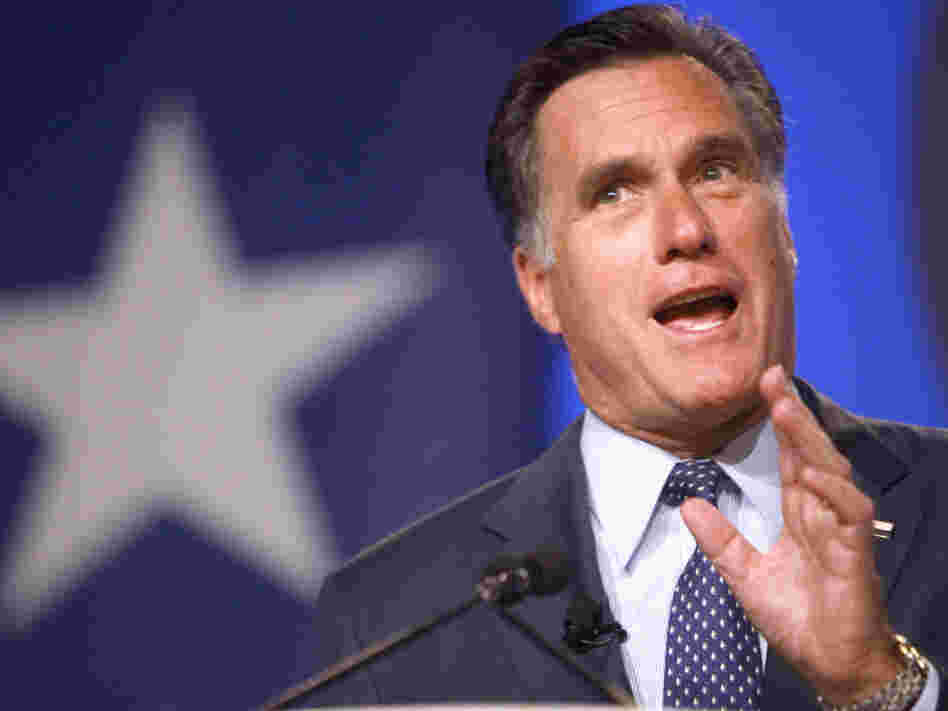 Mitt Romney at teh Value Voters Summit on Friday. Mitt Romney at teh Value Voters Summit on Friday.