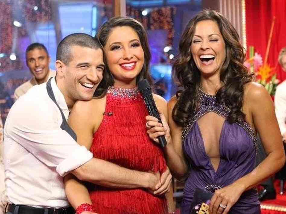 Mark Ballas, Bristol Palin, Brooke Burke Mark Ballas, Bristol Palin, Brooke Burke