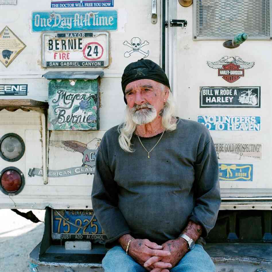 Bernie McGrath is the unofficial "Mayor" of Nugget Alley, a home to many prospectors. His title was given about 10 years ago by other prospectors as a sign of respect.