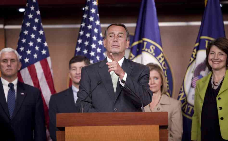 Rep. John Boehner and fellow Republicans Rep. John Boehner and fellow Republicans