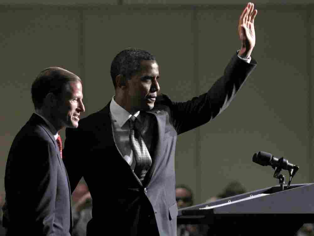 President Obama and Richard Blumenthal President Obama and Richard Blumenthal