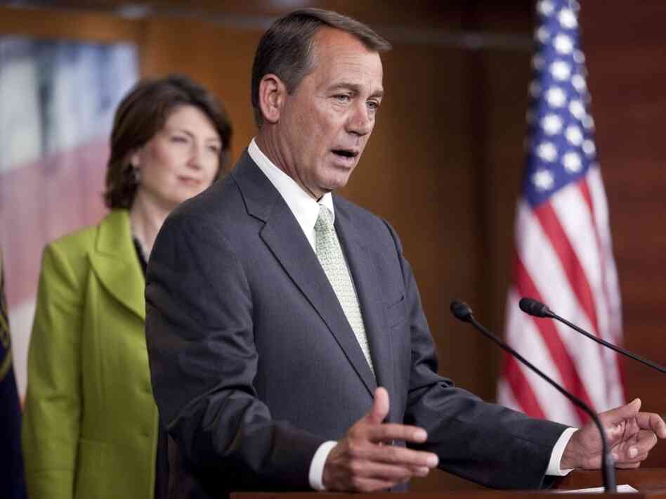 House Minority Leader John Boehner House Minority Leader John Boehner