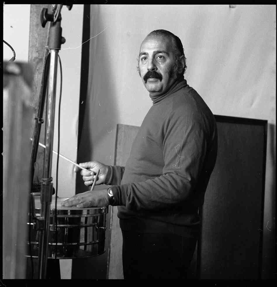 Manny Oquendo performing on the first recording I produced, "Understanding Latin Rhythms, Vol. I" recorded at Broadway Recording Studio in 1974. Manny's forward-looking technique and style has been influential on timbaleros who came in his wake.