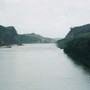 Approaching Gaillard Cut in the Panama Canal. Approaching Gaillard Cut in the Panama Canal.