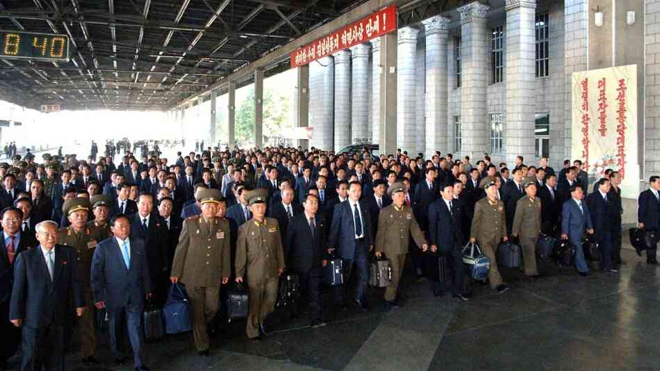 This undated picture released from North Korea's official Korean Central News Agency on September 27 This undated picture released from North Korea's official Korean Central News Agency on September 27