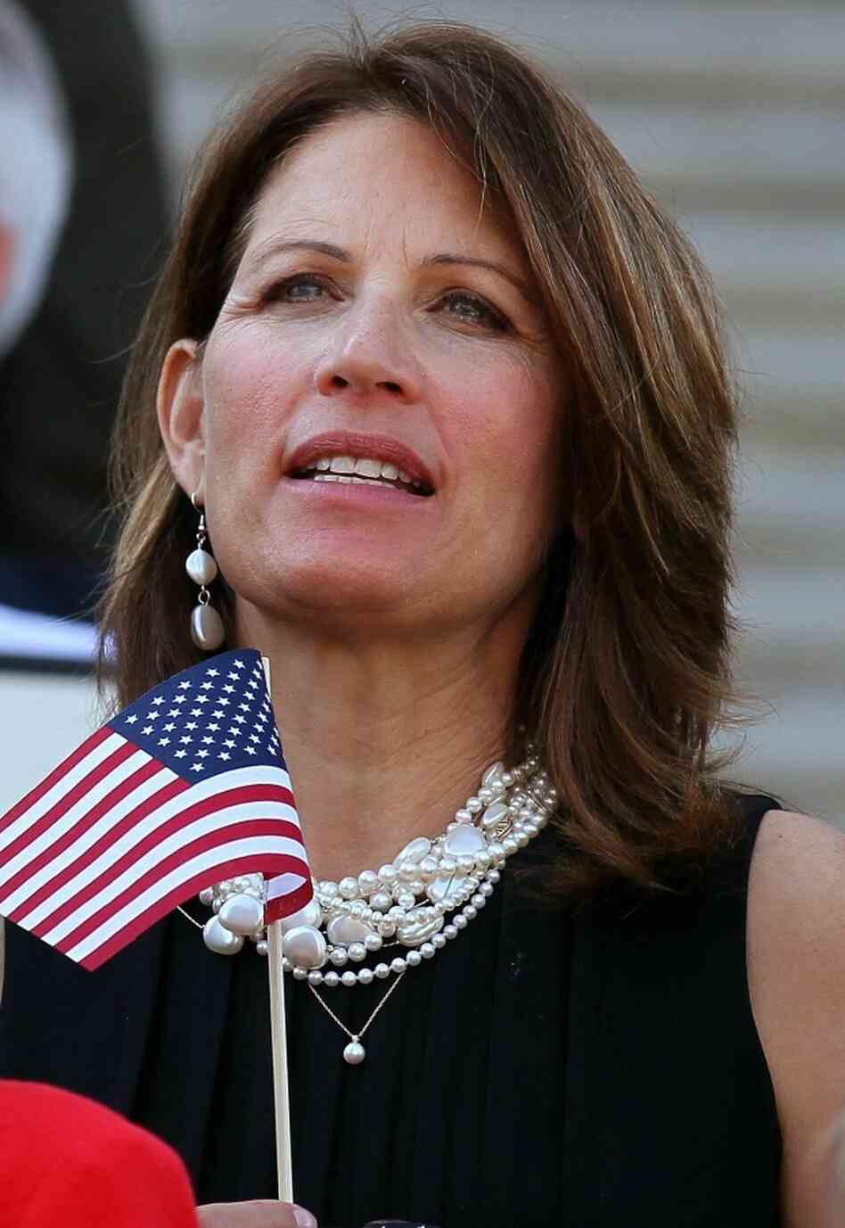 Rep. Michele Bachmann (R-MN) at a Sept. 11 remembrance ceremony on Sept. 15 in Washington. Rep. Michele Bachmann (R-MN) at a Sept. 11 remembrance ceremony on Sept. 15 in Washington.