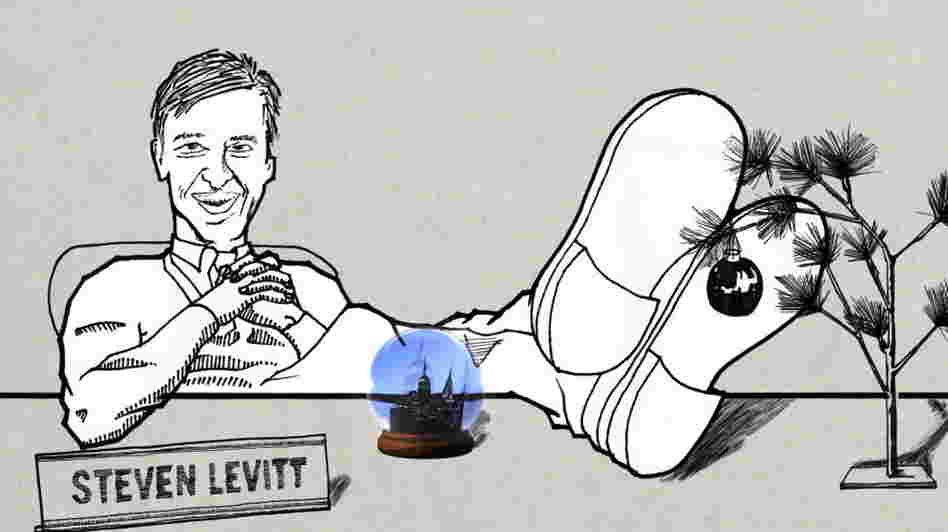 Illustration of Steven Levitt Illustration of Steven Levitt