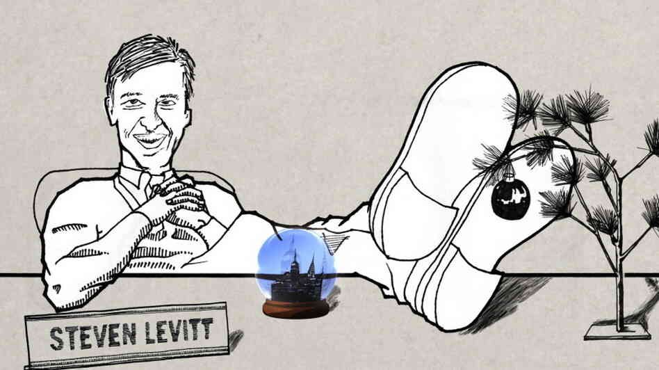 Illustration of Steven Levitt Illustration of Steven Levitt