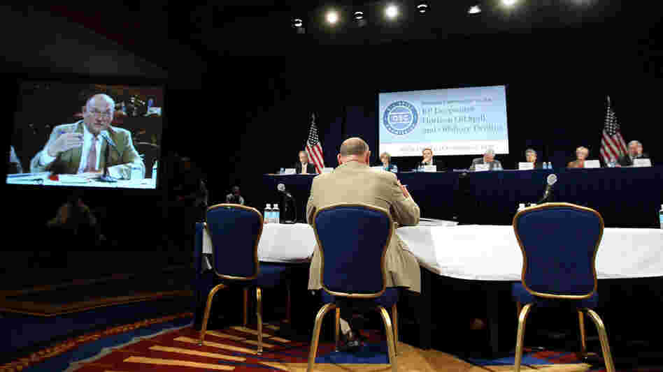 Thad Allen testifies Monday before the presidential commission investing the Gulf of Mexico oil spill Thad Allen testifies Monday before the presidential commission investing the Gulf of Mexico oil spill