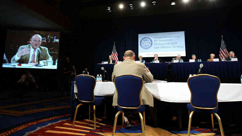 Thad Allen testifies Monday before the presidential commission investing the Gulf of Mexico oil spill Thad Allen testifies Monday before the presidential commission investing the Gulf of Mexico oil spill