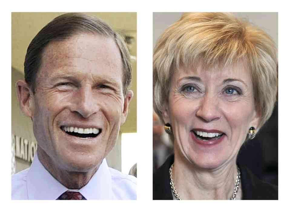 Richard Blumenthal, Linda McMahon Richard Blumenthal, Linda McMahon