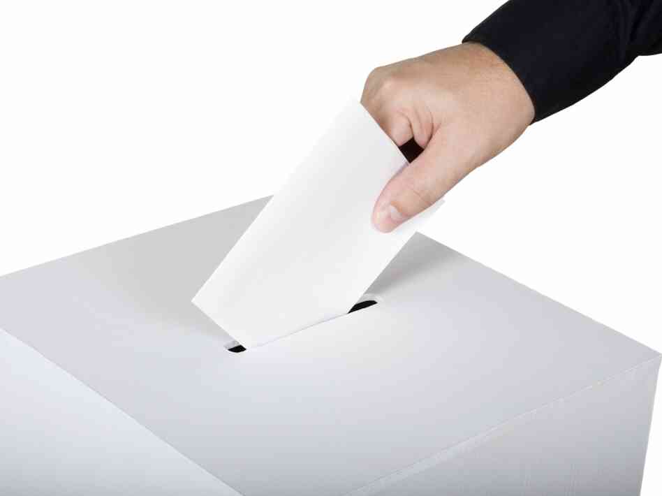 person voting person voting