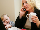Many "weary working mothers" may stay home on Election Day. Many "weary working mothers" may stay home on Election Day.