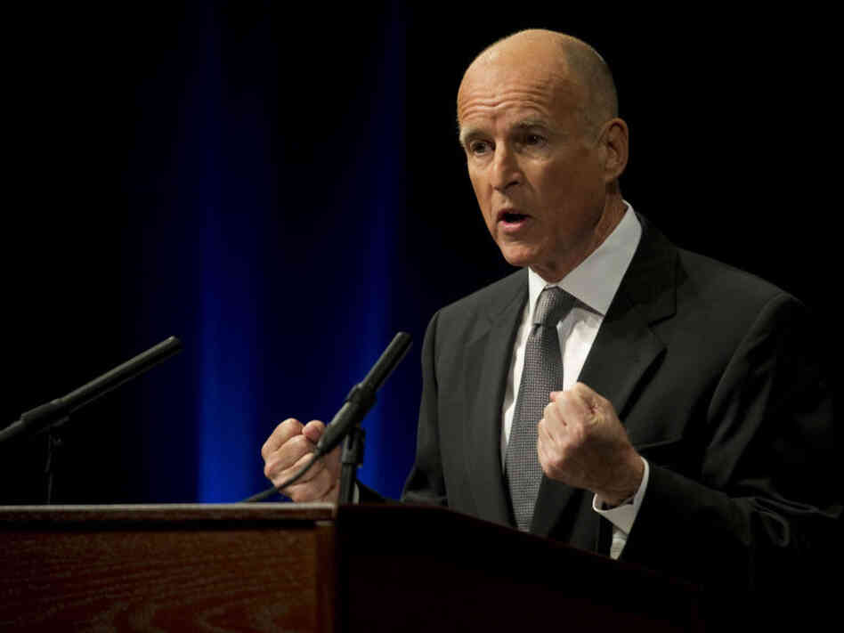 Jerry Brown, Democratic candidate for governor in California. Sept. 28, 2010. Jerry Brown, Democratic candidate for governor in California. Sept. 28, 2010.