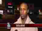 Jamal Parris talks to a reporter from WAGA-TV