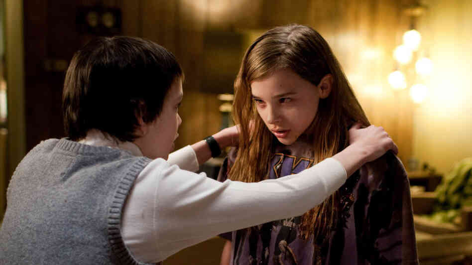 Kodi Smit-McPhee and Chloe Grace Moretz Kodi Smit-McPhee and Chloe Grace Moretz