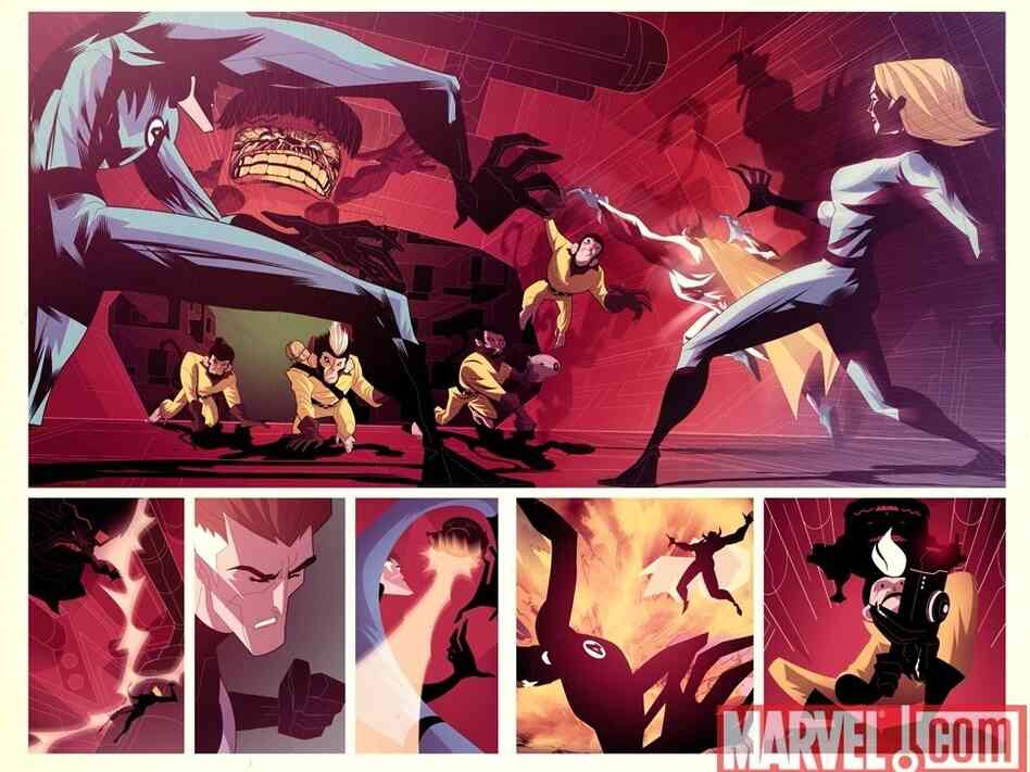 a page from M.O.D.O.K. a page from M.O.D.O.K.