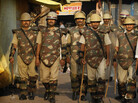 Indian SEcurity forces in Ayodhya Indian SEcurity forces in Ayodhya