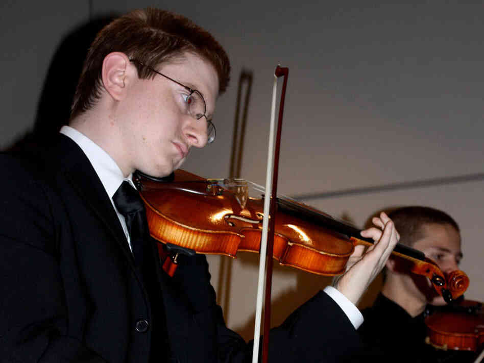 In this 2009 photo, Tyler Clementi plays with the Ridgewood High School Orchestra In this 2009 photo, Tyler Clementi plays with the Ridgewood High School Orchestra