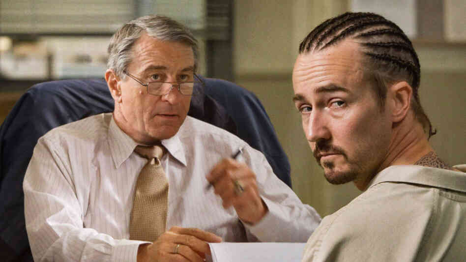 Robert DeNiro and Edward Norton Robert DeNiro and Edward Norton