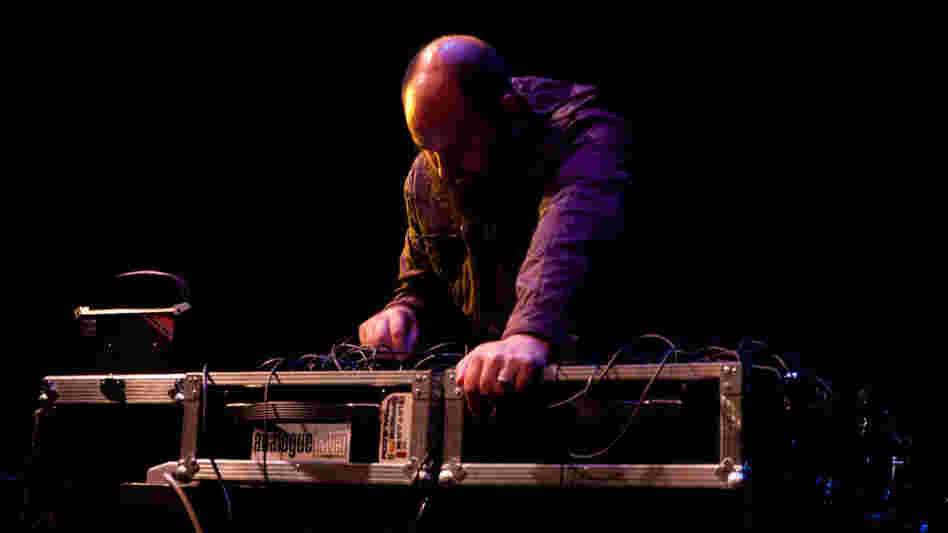 Keith Fullerton Whitman performs at the High Zero Festival.