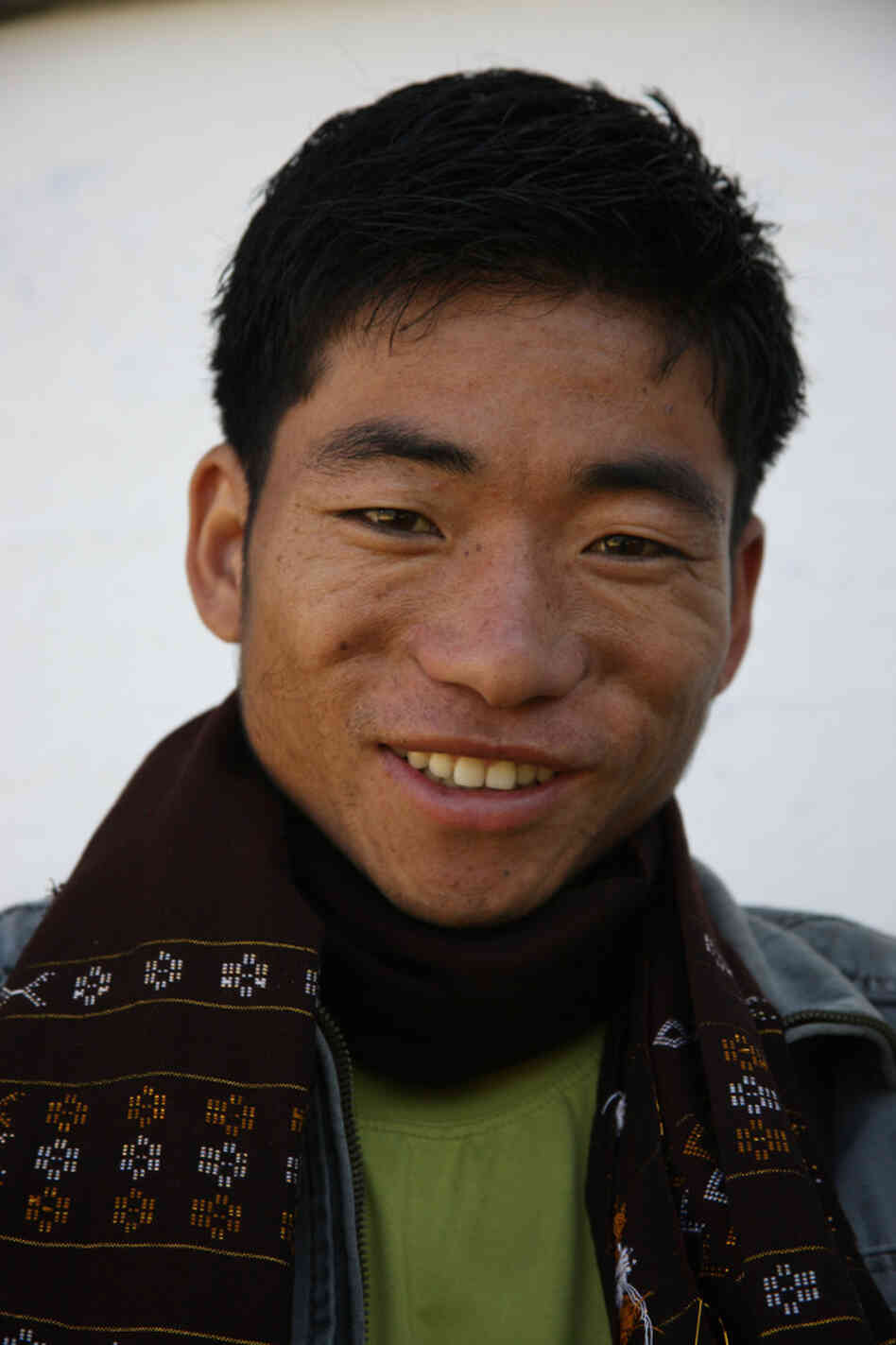 Koro speaker Sange Degio of the Kichang village in Arunachal Pradesh, India. Koro speaker Sange Degio of the Kichang village in Arunachal Pradesh, India.