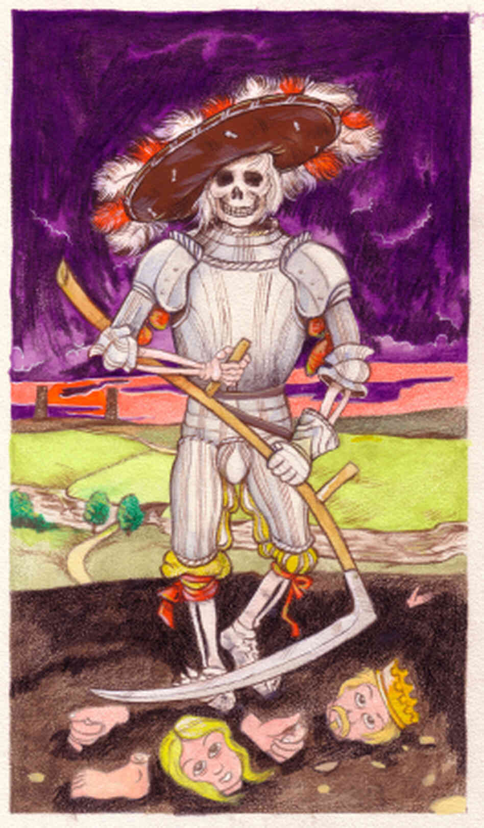 Death as a tarot card. iStockphoto.com Death as a tarot card. iStockphoto.com