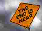 'End Is Near' sign