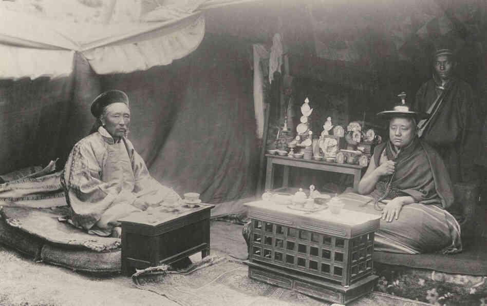 An album of extremely rare photographs taken in Tibet circa 1903 is being auctioned by Bonhams in London. These are the first known photographs to ever come out of the country.