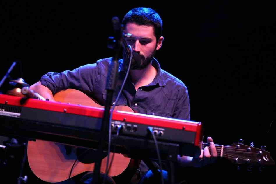 Sean Carey, performing with his band as S. Carey, on Oct. 3, 2010.