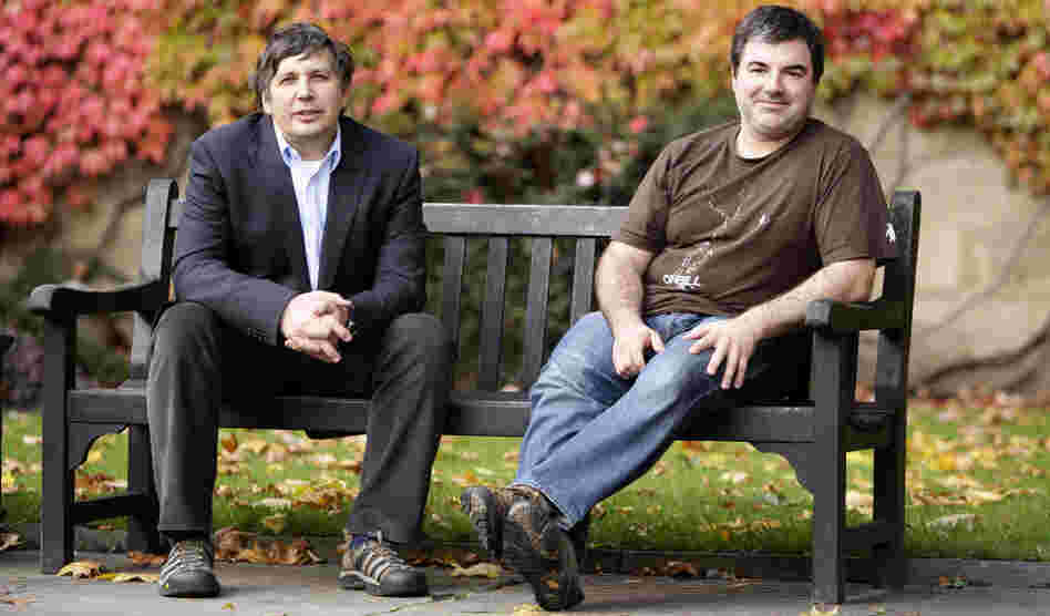 Andre Geim and Konstantin Novoselov Andre Geim and Konstantin Novoselov