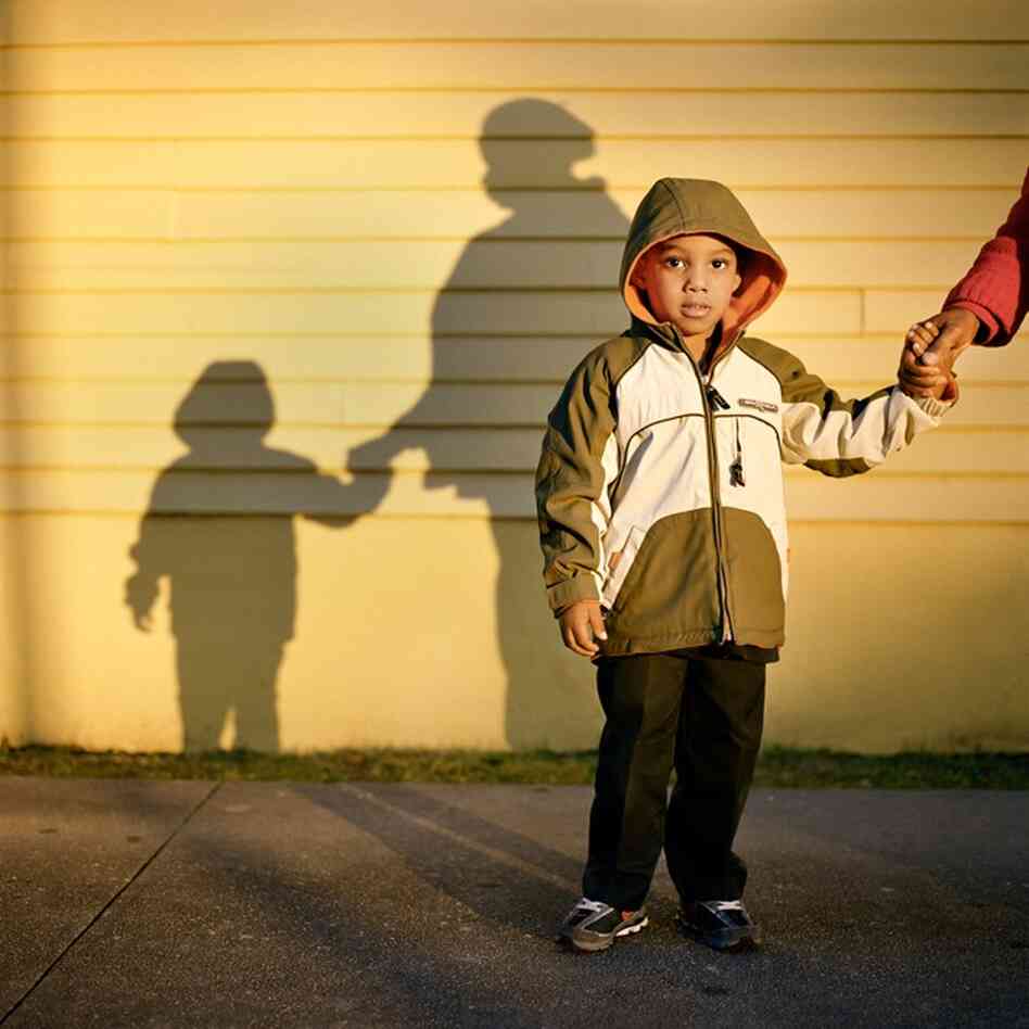 Anderson spent four years photographing in the Holy Cross neighborhood in the ninth ward.  